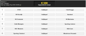 Sportweddenschap Betfirst jackpot