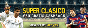 El Clasico Betfirst promotie