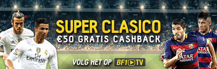 El Clasico Betfirst promotie